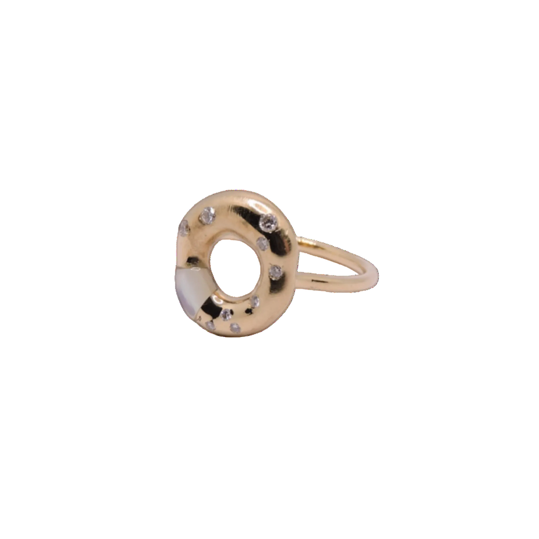 Circle of Life with Mother of Pearl Ring