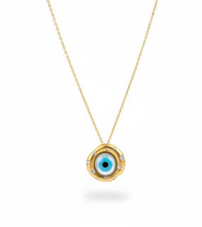 Circle of Life with Eye Necklace