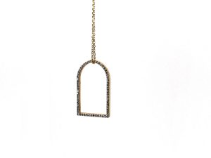 Diamond Frame Window Pendant